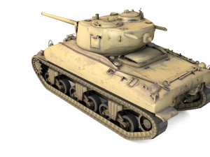 pack of 22 high detailed low poly military tanks vr ar low-poly 3D Model