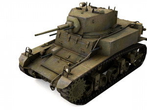 pack of 22 high detailed low poly military tanks vr ar low-poly 3D Model