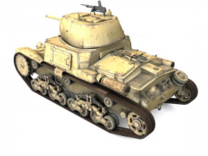 pack of 22 high detailed low poly military tanks vr ar low-poly 3D Model