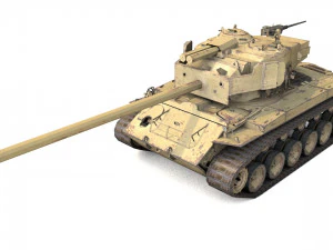 pack of 22 high detailed low poly military tanks vr ar low-poly 3D Model