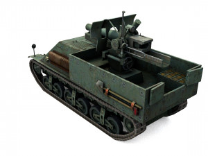 pack of 22 high detailed low poly military tanks vr ar low-poly 3D Model