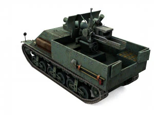 pack of 22 high detailed low poly military tanks vr ar low-poly 3D Model