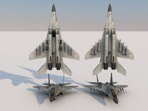 pack of 19 high detailed modern military aircraft vr ar low-poly 3D 모델