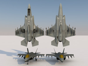 pack of 19 high detailed modern military aircraft vr ar low-poly 3D 모델