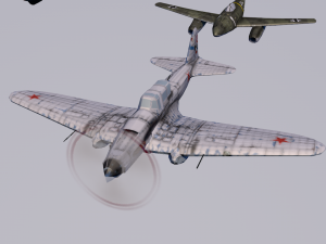 pack of 23 extreme low poly world war air planes vr - ar - low-poly 3Dモデル