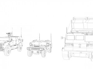low poly vr ar ready game ready military vehicles vr - ar - low-poly Modelo 3D