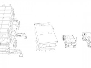 low poly vr ar ready game ready military vehicles vr - ar - low-poly Modelo 3D