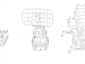 low poly vr ar ready game ready military vehicles vr - ar - low-poly Modelo 3D