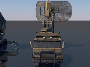 low poly vr ar ready game ready military vehicles vr - ar - low-poly Modelo 3D