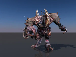 完全にアニメーション化されたモンスター 14 個のパック VR - AR - ローポリ 3Dモデル