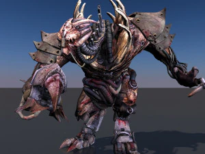 完全にアニメーション化されたモンスター 14 個のパック VR - AR - ローポリ 3Dモデル