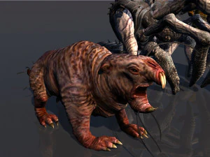 完全にアニメーション化されたモンスター 14 個のパック VR - AR - ローポリ 3Dモデル