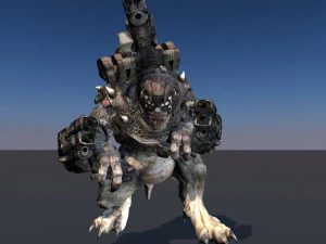 完全にアニメーション化されたモンスター 14 個のパック VR - AR - ローポリ 3Dモデル