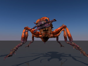 pack of 14 fully animated monsters vr - ar - low-poly Model 3D