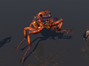 pack of 14 fully animated monsters vr - ar - low-poly Model 3D