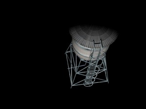 water tower 3D मॉडल