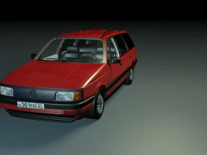 volkswagen passat b3 1991 20 Modelo 3D