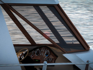 motor boat 3D-Modell