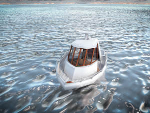 motor boat 3D-Modell
