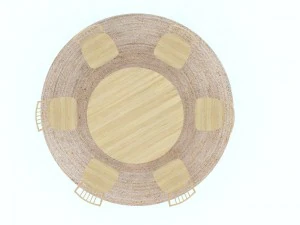 rounddiningtableset16 3D Model