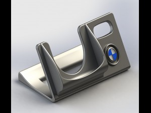 bmw wallet and key holder tray Modello di stampa 3D