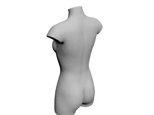 manequim feminino Modelo 3D