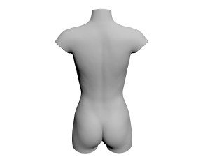 female mannequin 3D-Modell