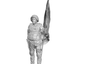 soldier 3D Model