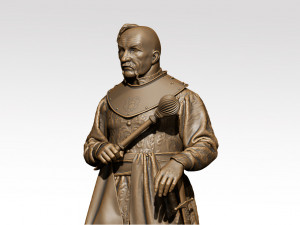 pyotr kalnyshevsky the last ataman of zaporizhzhya sich cossack 3D Model