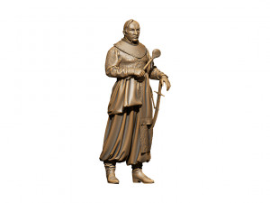 pyotr kalnyshevsky the last ataman of zaporizhzhya sich cossack 3D Model