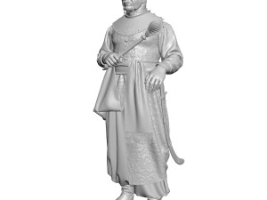 pyotr kalnyshevsky the last ataman of zaporizhzhya sich cossack 3D Model