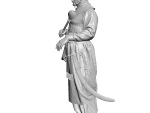 pyotr kalnyshevsky the last ataman of zaporizhzhya sich cossack 3D Model