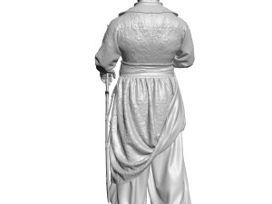 pyotr kalnyshevsky the last ataman of zaporizhzhya sich cossack 3D Model
