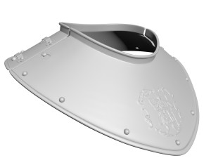 mace of the koshevoi ataman dreast armor with coat of arms 3D Модель