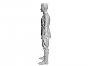 russian soldier 3D 模型