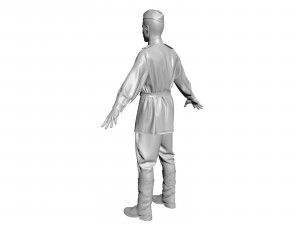 russian soldier 3D 模型