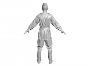 russian soldier 3D 模型