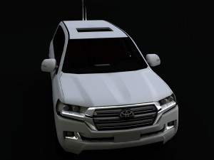 land cruiser low poly 3D Модель