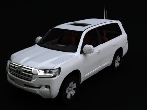land cruiser low poly 3D Модель