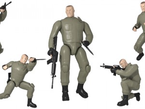 5dollaractionsoldier Modello 3D