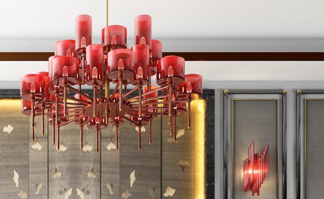 hong kong-style restaurant 3D 模型 .c4d .max .obj .3ds .fbx .stl .blend