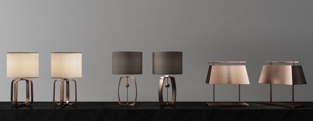modern lamp 3D 模型 .c4d .max .obj .3ds .fbx .stl .blend