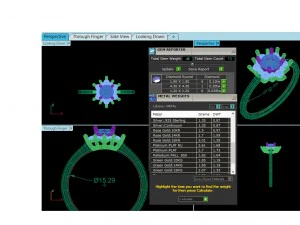 кольцо с ореолом 3D Модель