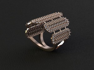 5 wall ring Modelo de Impressão 3D