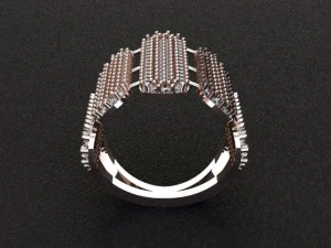 5 wall ring 3D Print Model