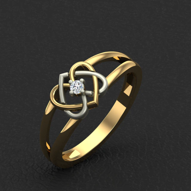 anneau de coeur Modèles 3D en vedette .c4d .max .obj .3ds .fbx .stl .blend 