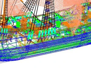 sailing ship kronslot 3D Model