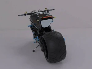 vietnam drifting a 240hp suzuki hayabusa 3D Model