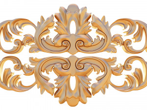 3d carving composition 03 3D Model