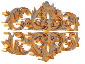 3d carving composition 03 3D Model